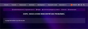 Oops  nous avons rencontré des problèmes.  VeryLeak's - Google Chrome.jpg