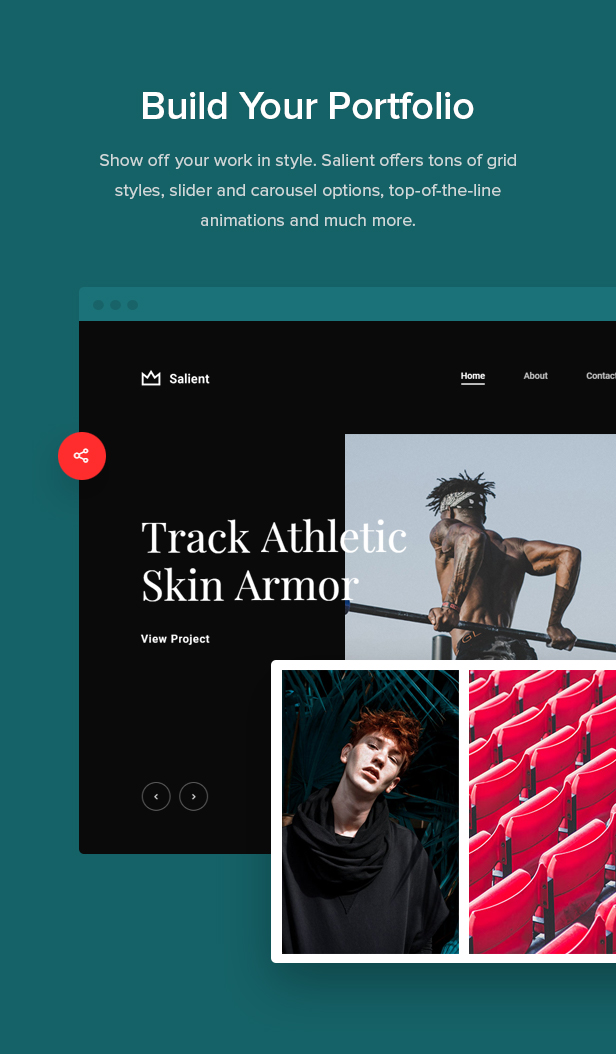 wordpress portfolio theme